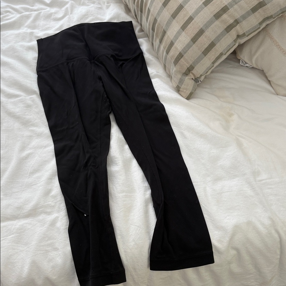 lululemon Black High-Waisted capris